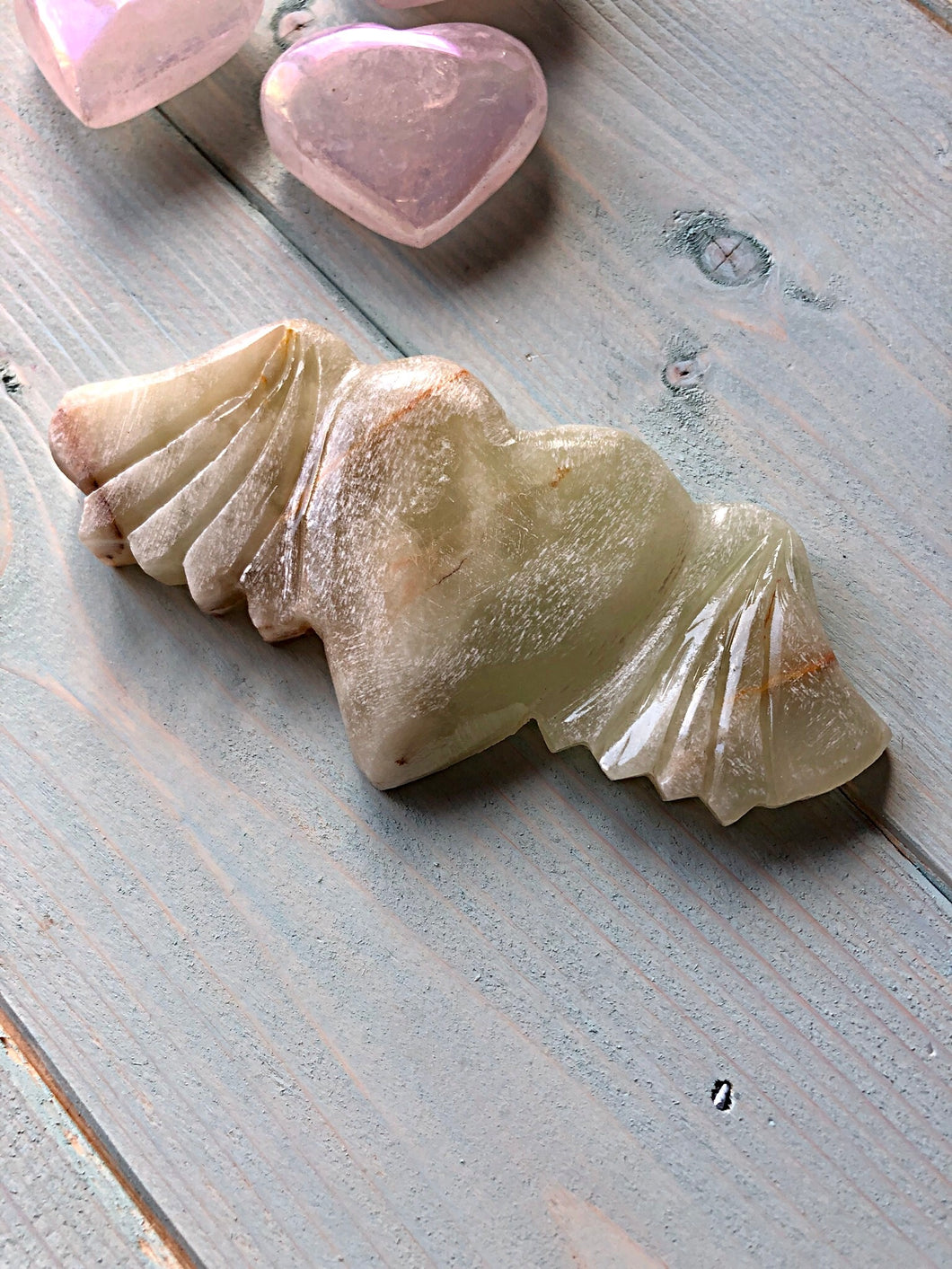 Light Green Onyx Wings