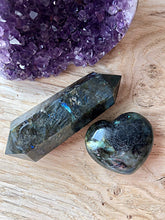 Load image into Gallery viewer, Labradorite Double Terminated Wand
